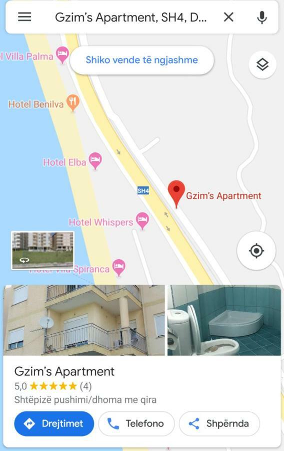 Gzim'S Apartment Durrës Esterno foto